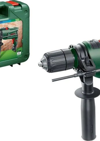 Дрель ударная Bosch EasyImpact 600 600Вт патрон:быстрозажимной реверс (кейс в комплекте) (0603133020)