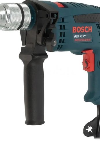 Дрель ударная Bosch GSB 13 RE Professional 600Вт патрон:быстрозажимной реверс (0601217100)