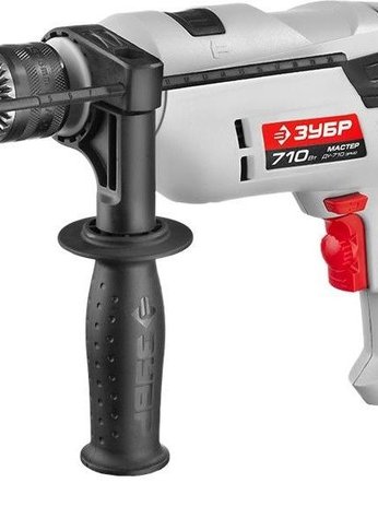 Дрель ударная Зубр ДУ-710 ЭРМ2 710Вт патрон:кулачковый реверс