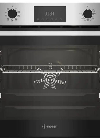 Духовка электрическая Indesit IFE 3841 J IX нержавеющая сталь