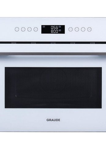 Духовка электрическая компактная Graude BWG 45.0 W с СВЧ и грилем белый