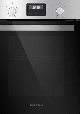 Духовка электрическая Maunfeld EOEM516S узкий, Нержавеющая сталь