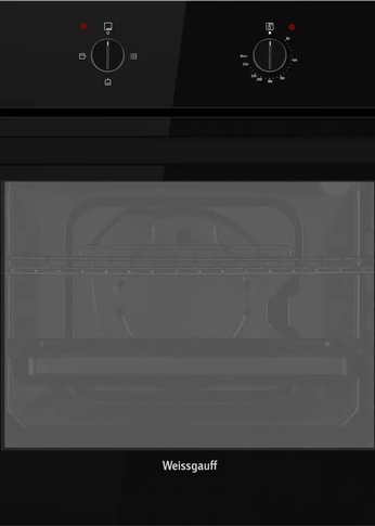 Духовка электрическая Weissgauff EOM 180 BV черный