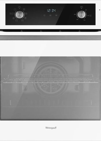 Духовка электрическая Weissgauff EOM 388 PDW Steam Clean белый