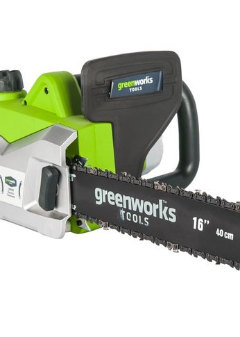 Электрическая цепная пила Greenworks GCS1840 1800Вт дл.шины:16" (40cm) (20027)