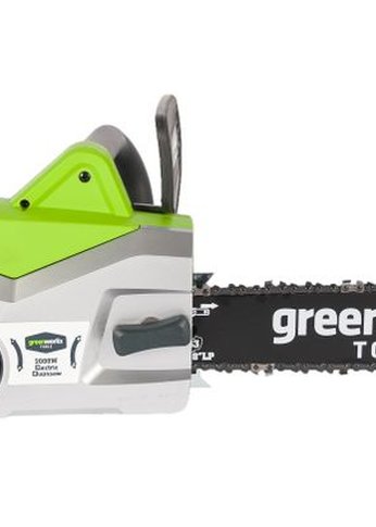 Электрическая цепная пила GreenWorks GCS2046 2000Вт 45 см (20037)