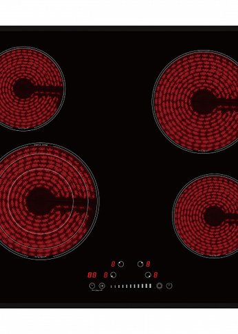 Электрическая варочная панель Korting HK 63500 B черный