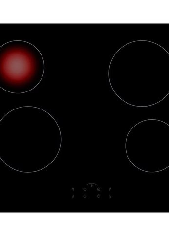 Электрическая варочная панель VTRC 4G BLG черный