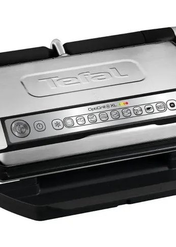 Электрогриль Tefal GC722D34 Optigrill+ XL 2000Вт черный/серебристый