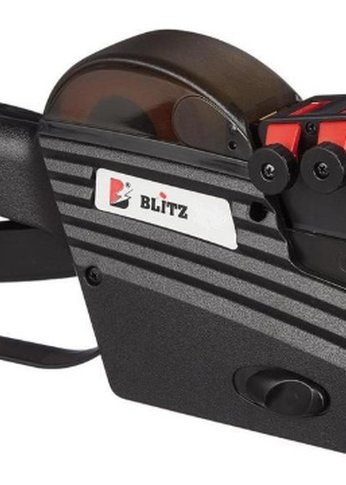 Этикет пистолет Blitz C17 двухстрочный прямоугольная 26x16 10x7 ассорти