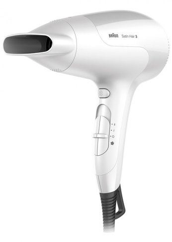 Фен Braun HD385 2000Вт белый