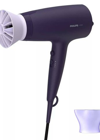 Фен Philips BHD340/10 2100Вт белый/фиолетовый