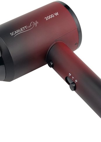 Фен Scarlett SC-HD70I38 2000Вт бордовый