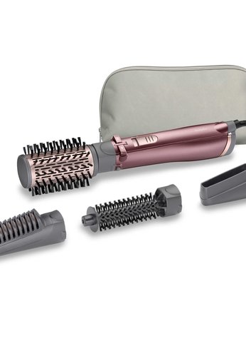 Фен-щетка Babyliss AS960E 1000Вт бордовый