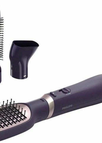 Фен-щетка Philips BHA313/00 800Вт фиолетовый