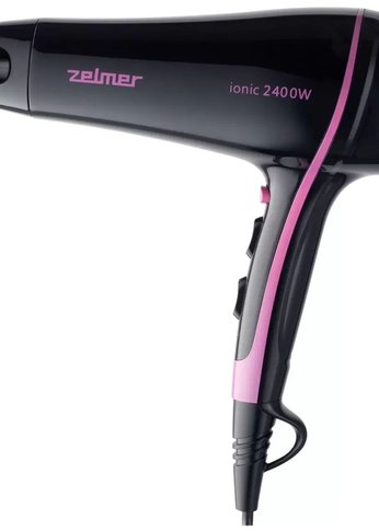 Фен Zelmer ZHD8360 BLACK/PINK