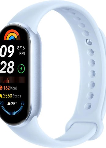 Фитнес-браслет Xiaomi Smart Band 9 1.62" 135-210мм синий (BHR8346GL)