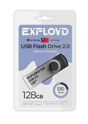 Флеш диск 128GB Exployd EX-128GB-530-Black