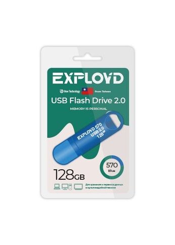 Флеш диск 128GB Exployd EX-128GB-570-Blue