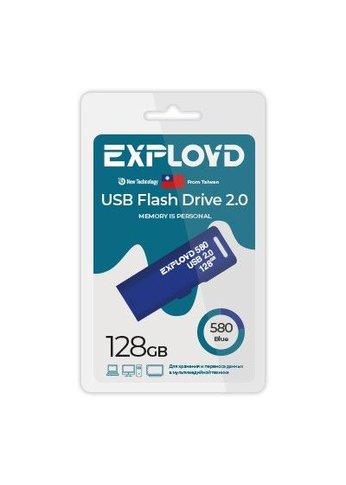 Флеш диск 128GB Exployd EX-128GB-580-Blue