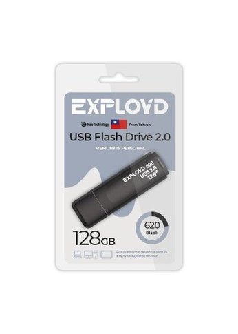 Флеш диск 128GB Exployd EX-128GB-620-Black