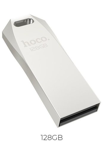 Флеш диск 128GB Hoco (6957531099857) UD4 USB 2.0 Silver