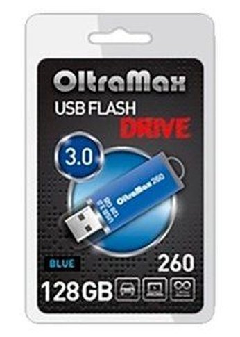 Флеш диск 128GB Oltramax OM-128GB-260-Blue 3.0 синий