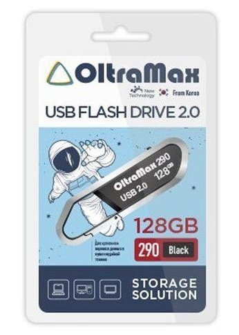 Флеш диск 128GB Oltramax OM-128GB-290-Black