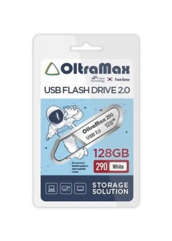 Флеш диск 128GB Oltramax OM-128GB-290-White