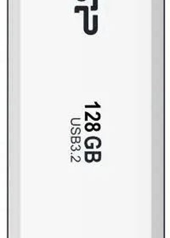 Флеш диск 128Gb Silicon Power Blaze B32 SP128GBUF3B32V1W USB3.2 белый/синий