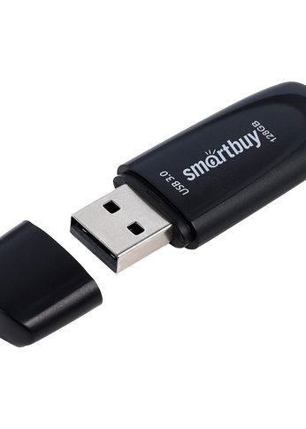 Флеш диск 128GB Smartbuy (SB128GB3SCK) UFD 3.0/3.1 Scout Black