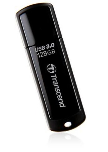 Флеш диск 128Gb Transcend Jetflash 700 TS128GJF700 USB3.0 черный