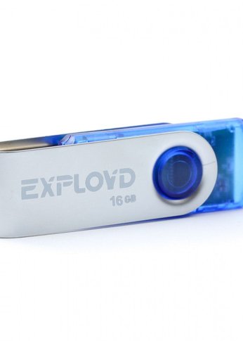 Флеш диск 16GB Exployd 530 синий (EX0530-Bl)