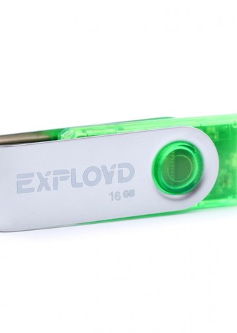 Флеш диск 16GB Exployd 530 зеленый (EX0530-G)