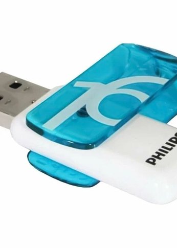 Флеш диск 16GB Philips VIVID2.0 16GB USB 2.0