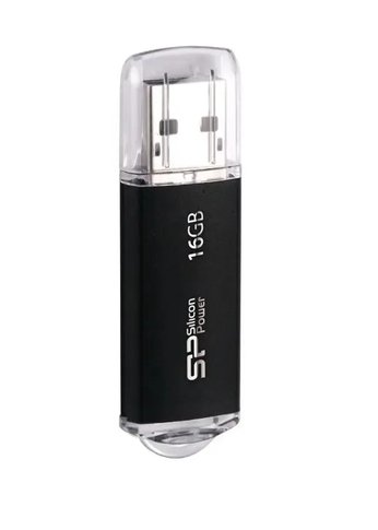 Флеш диск 16Gb Silicon Power 16Gb Ultima II-I Series SP016GBUF2M01V1K USB2.0 черный