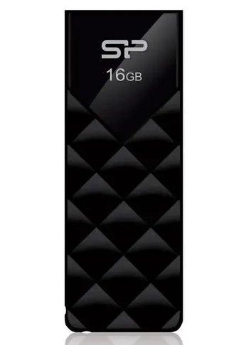 Флеш диск 16Gb Silicon Power 16Gb Ultima U03 SP016GBUF2U03V1K USB2.0 черный