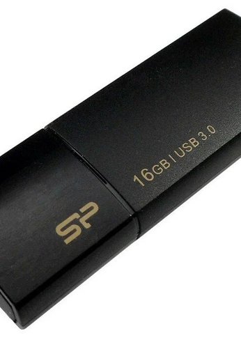 Флеш диск 16Gb Silicon Power Blaze B05 USB 3.2 Черный