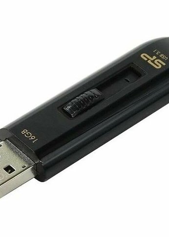 Флеш диск 16Gb Silicon Power Blaze B21 USB 3.1 Черный