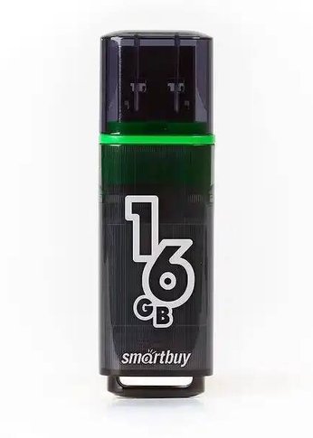 Флеш диск 16Gb Smartbuy Glossy SB16GBGS-DG USB3.0 темно-серый