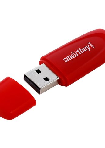 Флеш диск 16GB Smartbuy (SB016GB2SCR) UFD 2.0 016GB Scout Red красный