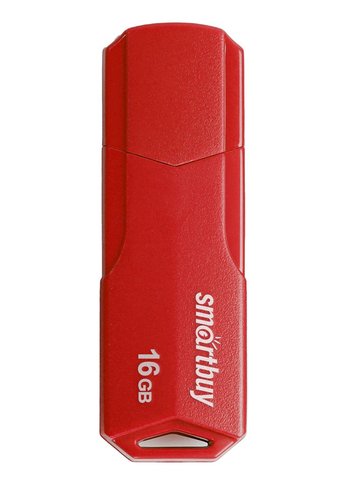 Флеш диск 16GB Smartbuy (SB16GBCLU-R) UFD 2.0 016GB CLUE Red