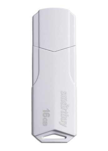 Флеш диск 16GB Smartbuy (SB16GBCLU-W) UFD 2.0 016GB CLUE White