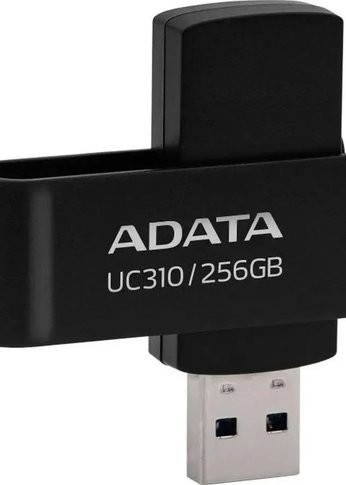 Флеш диск 256Gb Adata UC310-256G-RBK