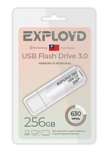 Флеш диск 256GB Exployd EX-256GB-630-White USB 3.0