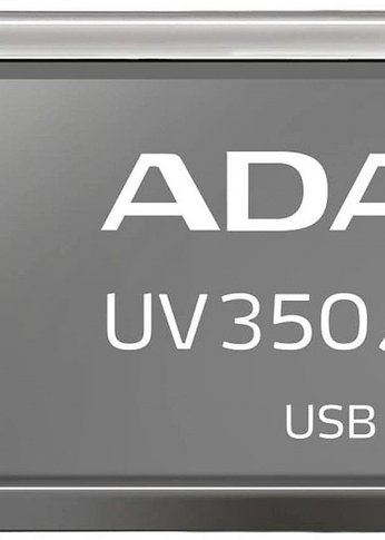 Флеш диск 32Gb A-Data UV350 AUV350-32G-RBK USB3.0 серебристый