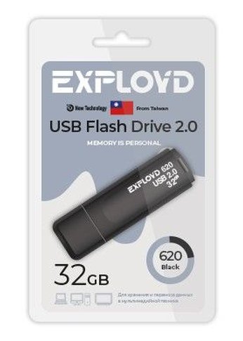 Флеш диск 32GB Exployd EX-32GB-620-Black