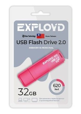 Флеш диск 32GB Exployd EX-32GB-620-Red