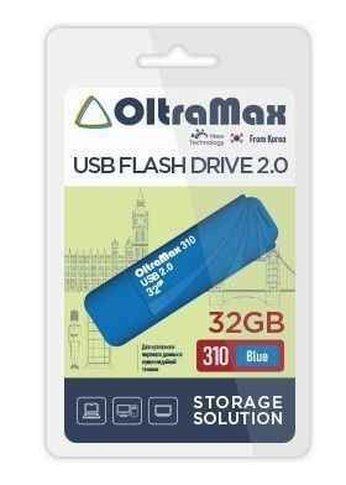 Флеш диск 32GB Oltramax OM-32GB-310-Blue