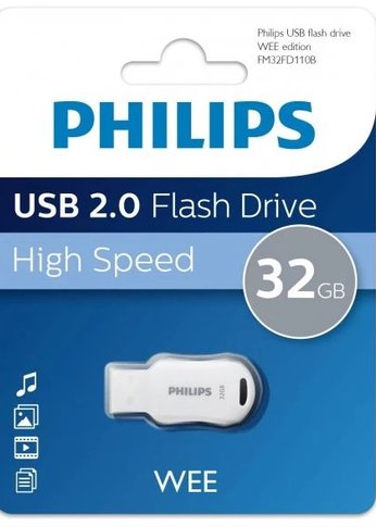 Флеш диск 32GB Philips WEE 2.0 32GB USB 2.0